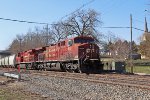 Eastbound sand train with a couple of Beaver GEs